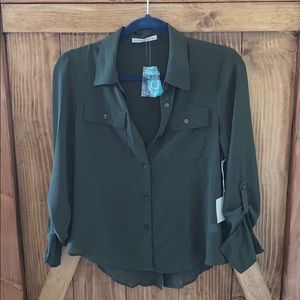 NWT Button Down Blouse